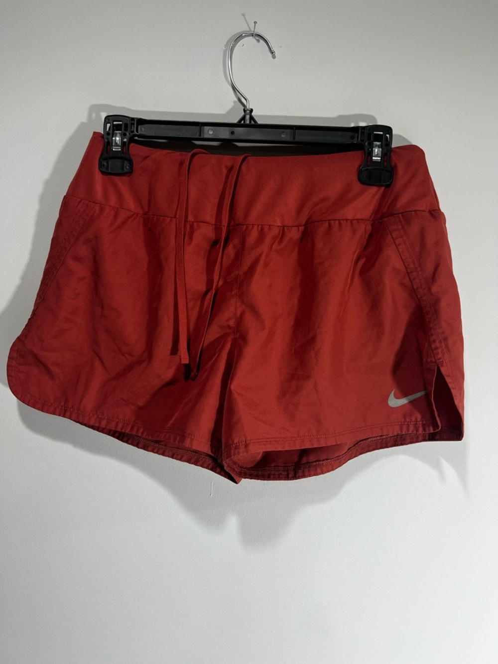 Nike Women's Crimson Athletic Shorts with Drawstring